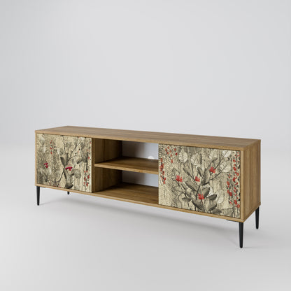 Mobile TV HERBAL GRACE a 2 ante effetto rovere