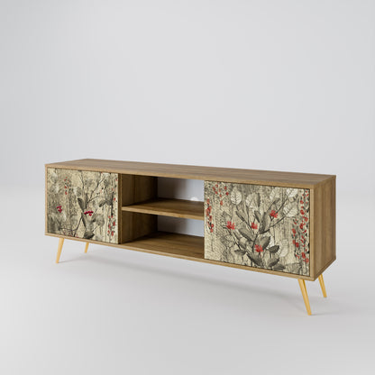 Mobile TV HERBAL GRACE a 2 ante effetto rovere
