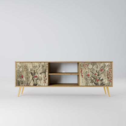 Mobile TV HERBAL GRACE a 2 ante effetto rovere