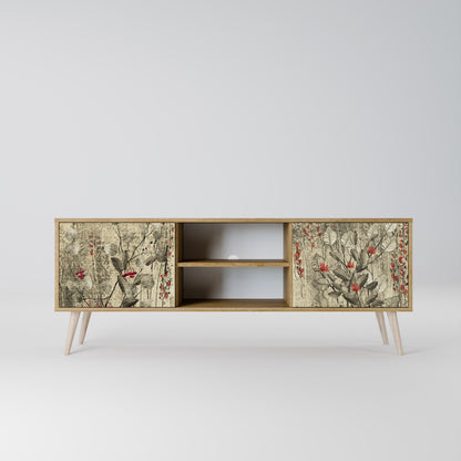 Mobile TV HERBAL GRACE a 2 ante effetto rovere