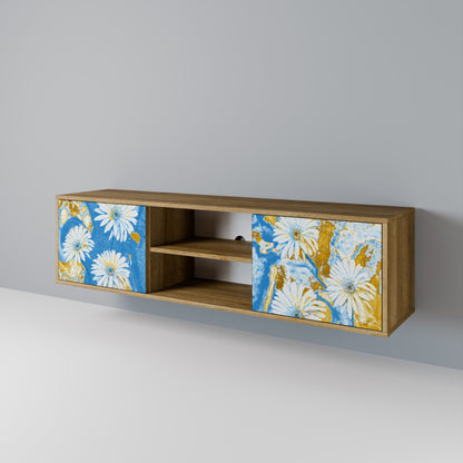 Mobile TV DAISY LUXE a 2 ante effetto rovere