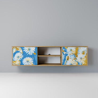 Mobile TV DAISY LUXE a 2 ante effetto rovere
