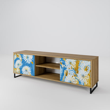 Mobile TV DAISY LUXE a 2 ante effetto rovere
