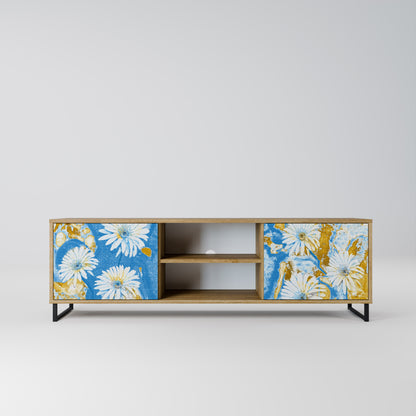Mobile TV DAISY LUXE a 2 ante effetto rovere