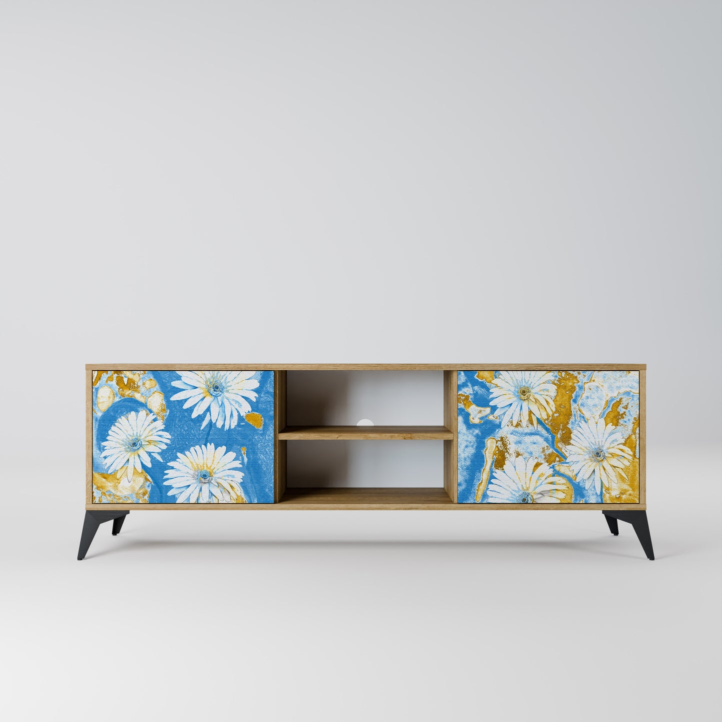 Mobile TV DAISY LUXE a 2 ante effetto rovere