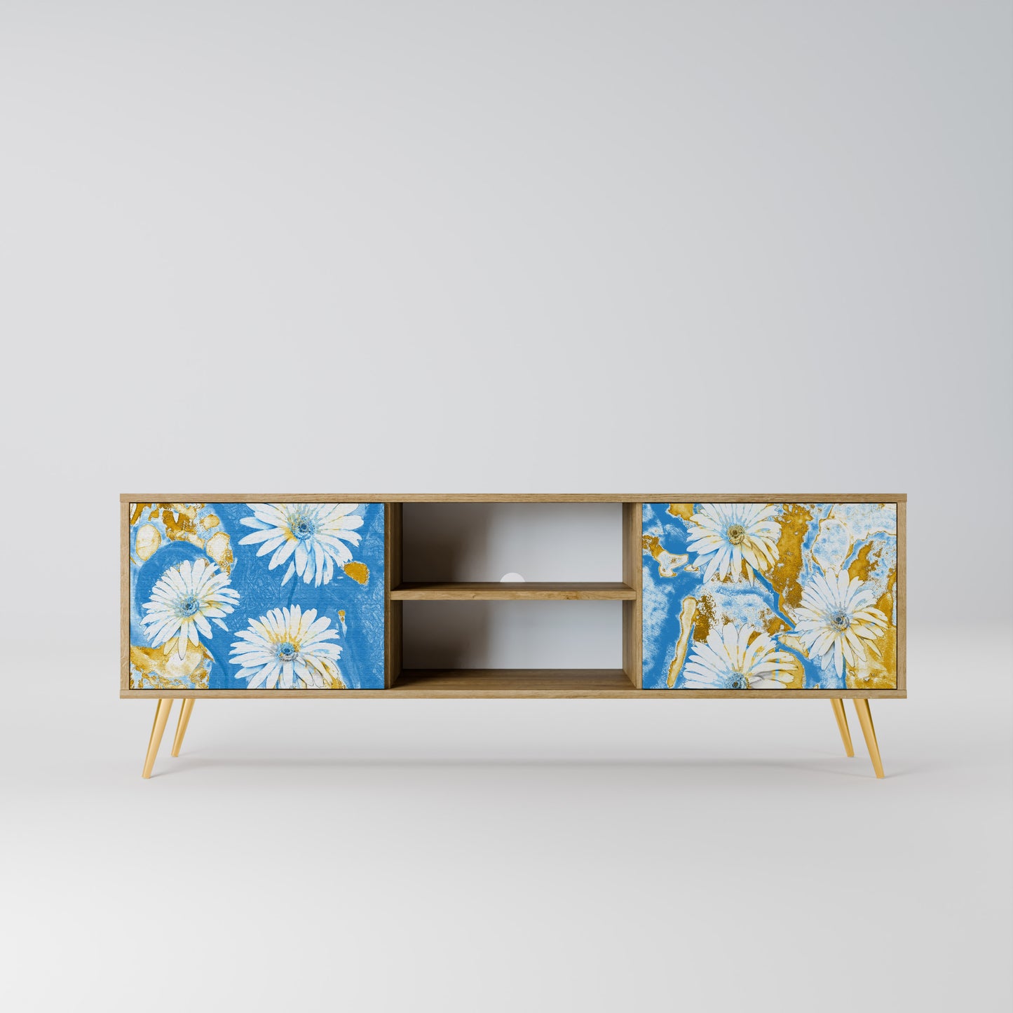 Mobile TV DAISY LUXE a 2 ante effetto rovere