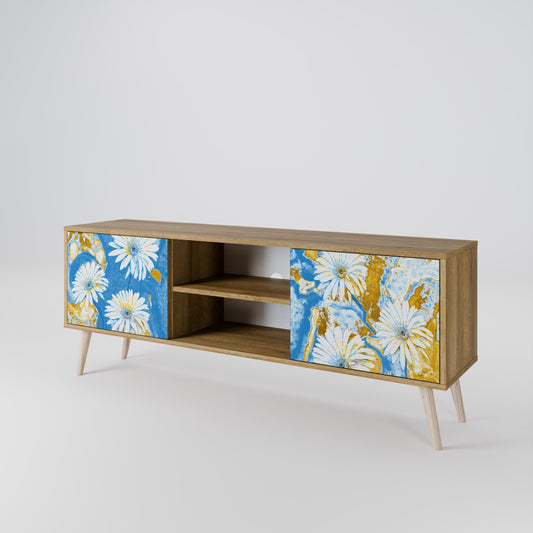 Mobile TV DAISY LUXE a 2 ante effetto rovere