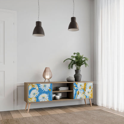 Mobile TV DAISY LUXE a 2 ante effetto rovere