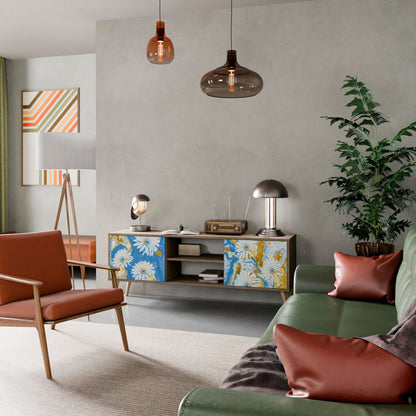 Mobile TV DAISY LUXE a 2 ante effetto rovere