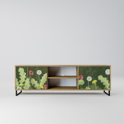 Mobile TV DANDELION AMUSE a 2 ante in effetto rovere
