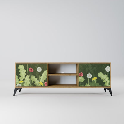 Mobile TV DANDELION AMUSE a 2 ante in effetto rovere