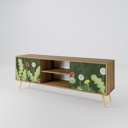 Mobile TV DANDELION AMUSE a 2 ante in effetto rovere