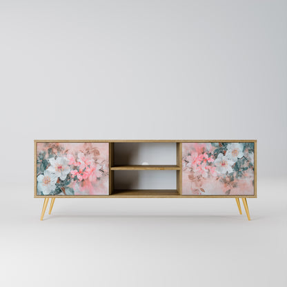 Mobile TV a 2 ante CHERRY BLOSSOM in effetto rovere