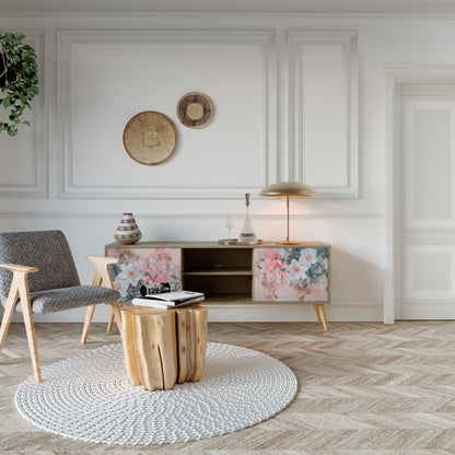 Mobile TV a 2 ante CHERRY BLOSSOM in effetto rovere