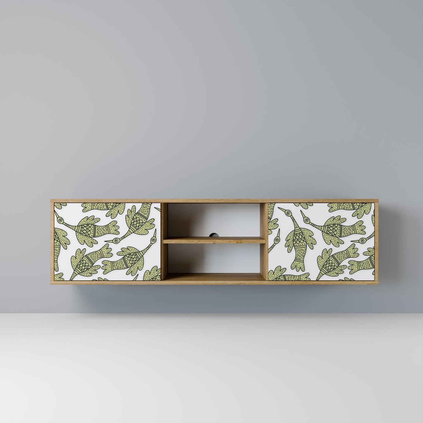 SEEDLING SONGBIRD Mobile TV a 2 ante in effetto rovere