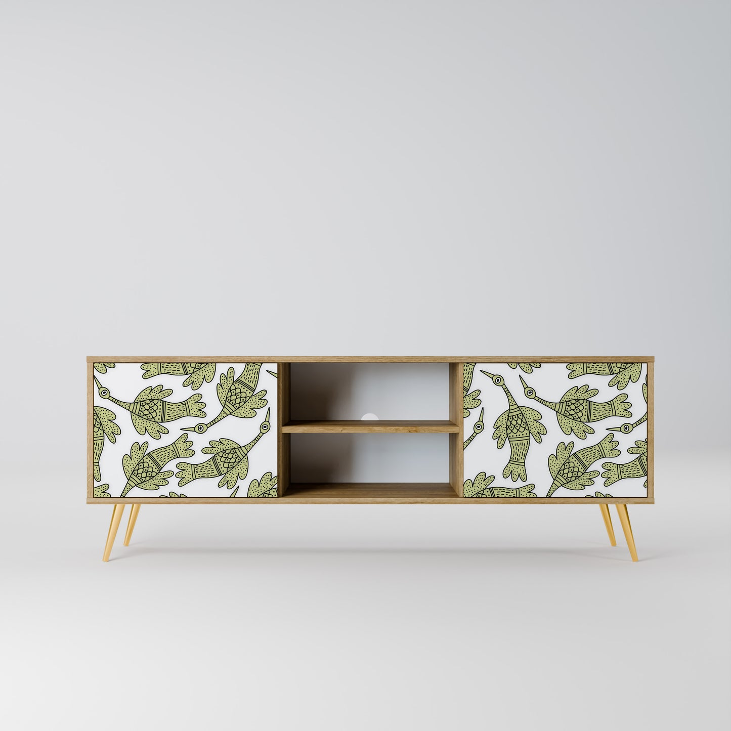 SEEDLING SONGBIRD Mobile TV a 2 ante in effetto rovere