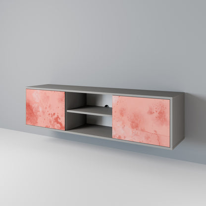 CRANE DANCE 2-Door TV Stand in Grey Finish