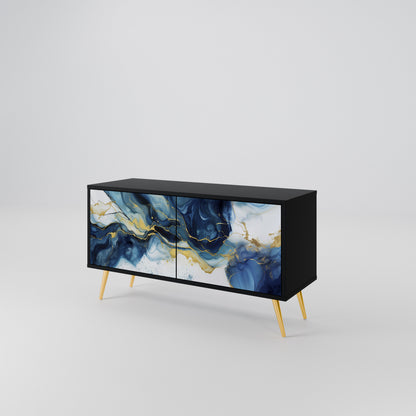 INKY MARBLE Mobile TV Compatto a 2 Ante