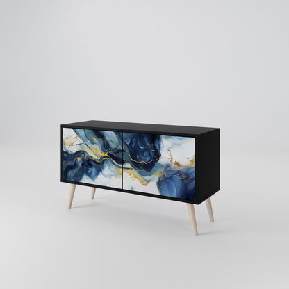 INKY MARBLE Mobile TV Compatto a 2 Ante