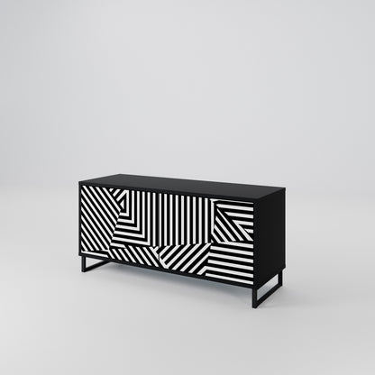ILLUSIONARY LATTICE Mobile TV Compatto a 2 Ante