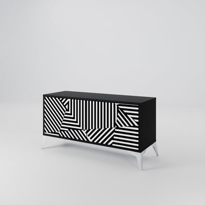 ILLUSIONARY LATTICE Mobile TV Compatto a 2 Ante