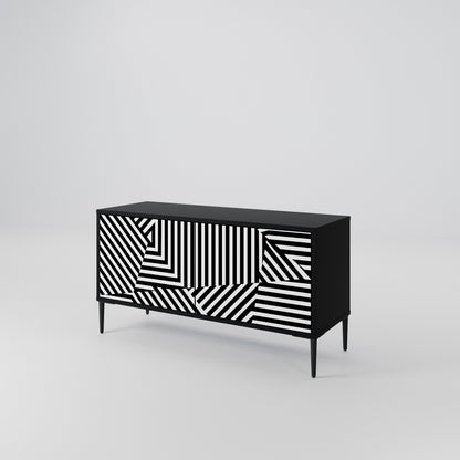 ILLUSIONARY LATTICE Mobile TV Compatto a 2 Ante