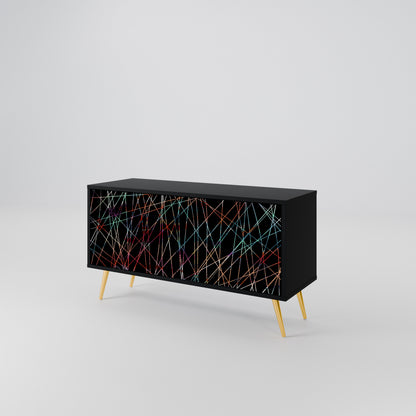 LUMINOUS SNARE Compact 2-Door TV Cabinet
