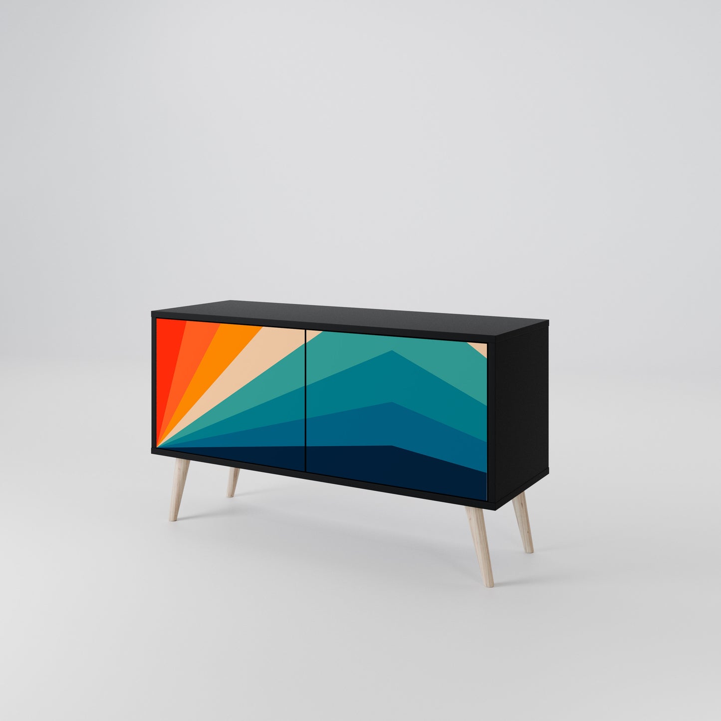PRISM CONCUSSION Compact 2-Door TV Cabinet