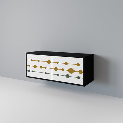 VIVID TONE Compact 2-Door TV Cabinet