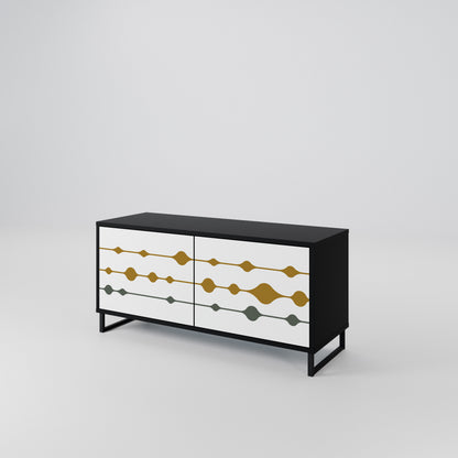 VIVID TONE Compact 2-Door TV Cabinet