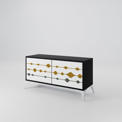 VIVID TONE Compact 2-Door TV Cabinet