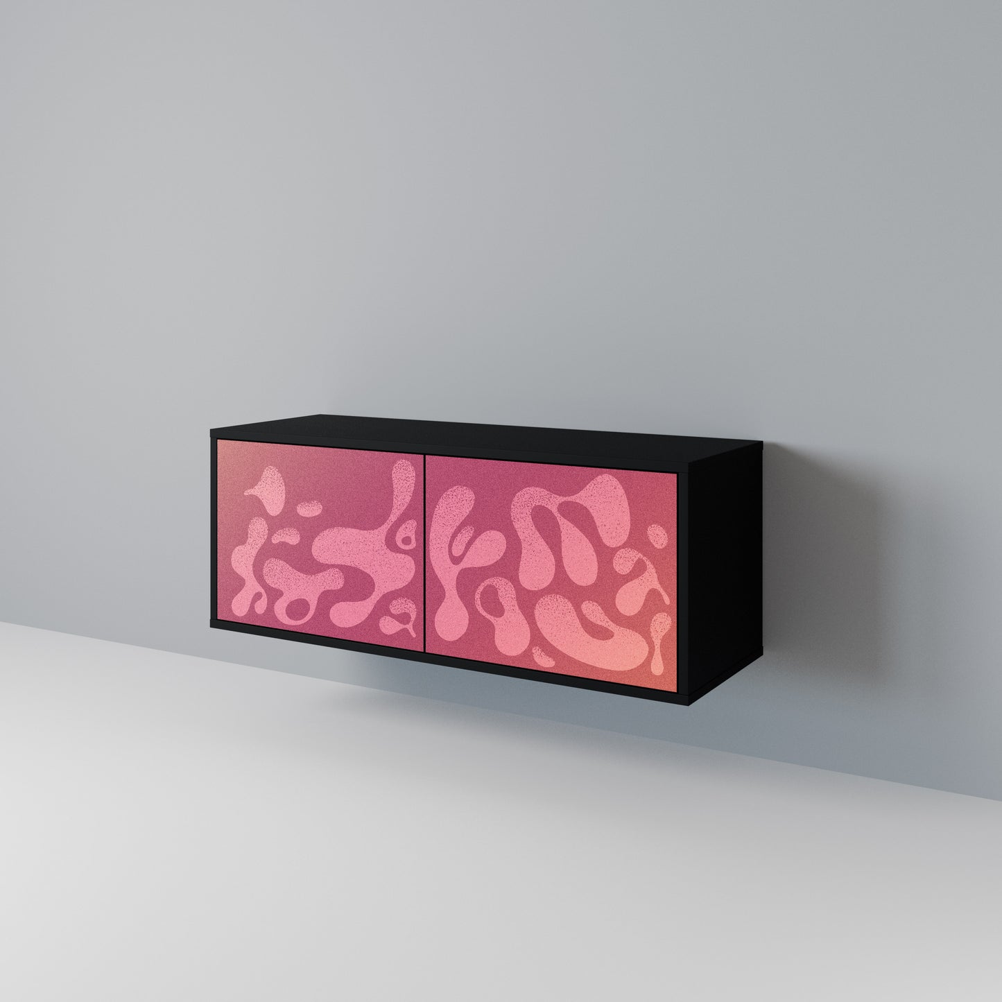 IRREGULAR PINK Mobile TV Compatto a 2 Ante