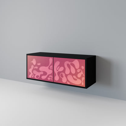 IRREGULAR PINK Mobile TV Compatto a 2 Ante