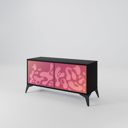 IRREGULAR PINK Mobile TV Compatto a 2 Ante