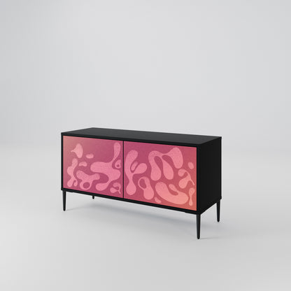 IRREGULAR PINK Mobile TV Compatto a 2 Ante