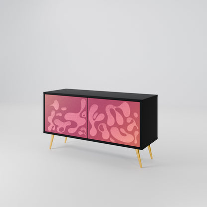 IRREGULAR PINK Mobile TV Compatto a 2 Ante