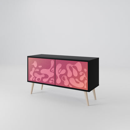 IRREGULAR PINK Mobile TV Compatto a 2 Ante