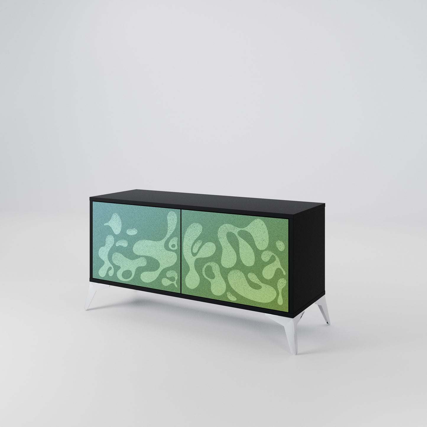 IRREGULAR BLUE Mobile TV Compatto a 2 Ante