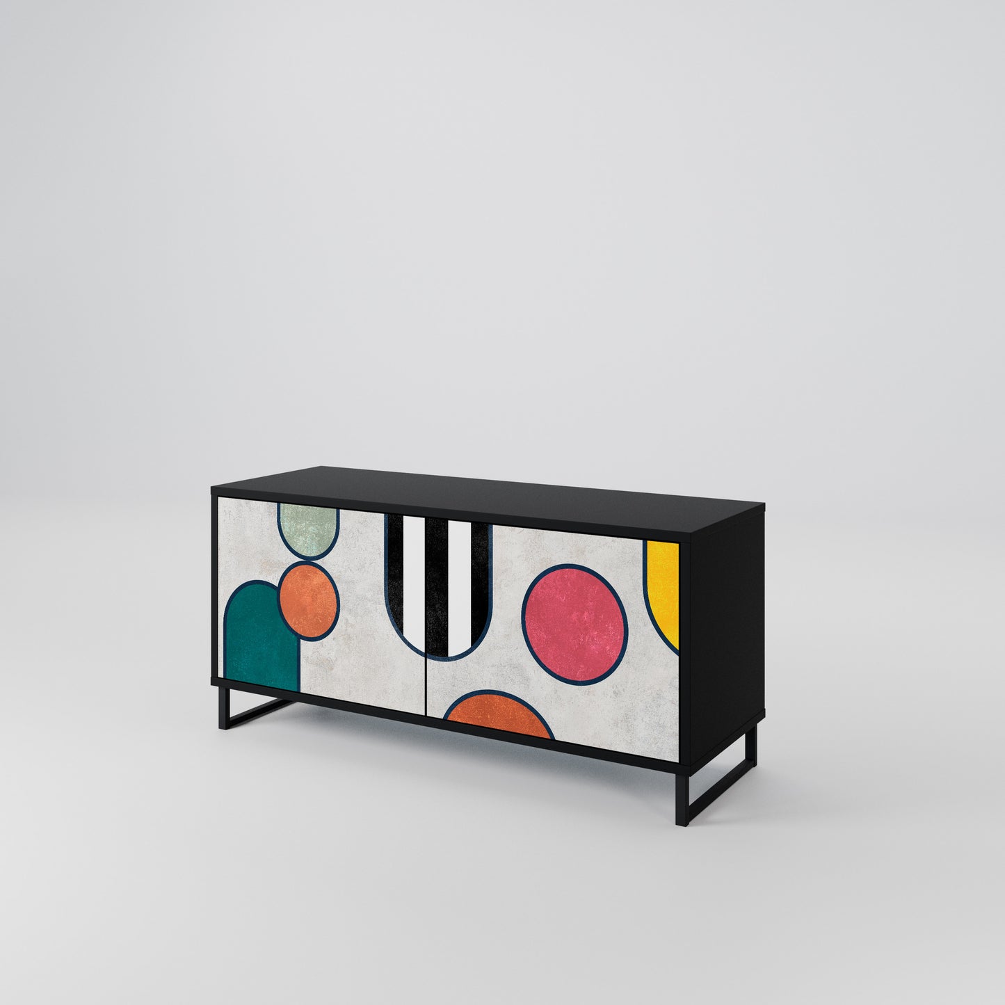 COOL STORY Compact 2-Door TV Cabinet