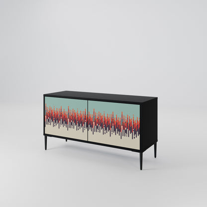 CHROMA CONTOURS Mobile TV Compatto a 2 Ante