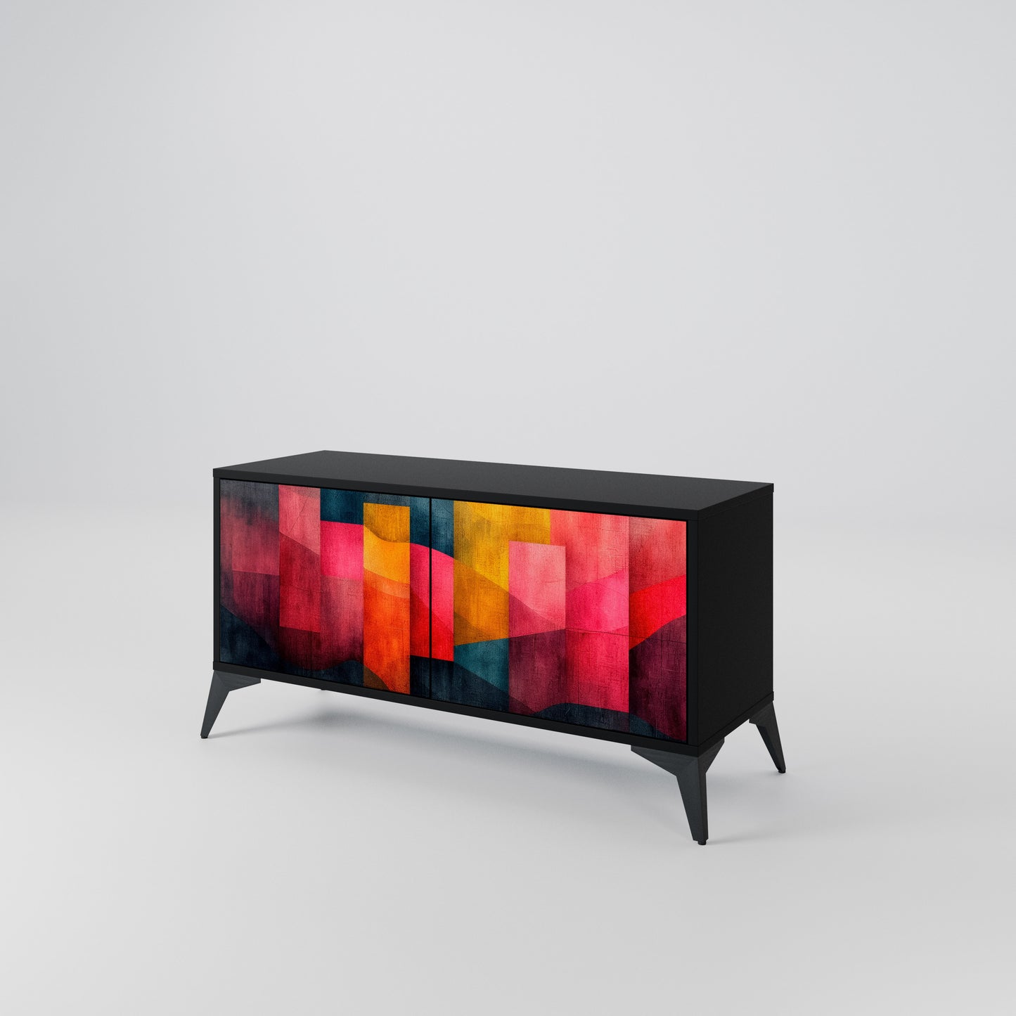 COLORFUL SOUNDS Compact 2-Door TV Cabinet