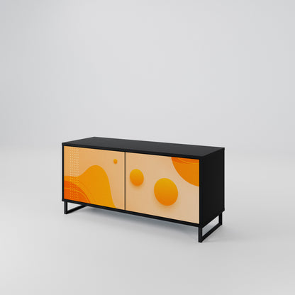 ORANGE ARRANGEMENT Mobile TV Compatto a 2 Ante