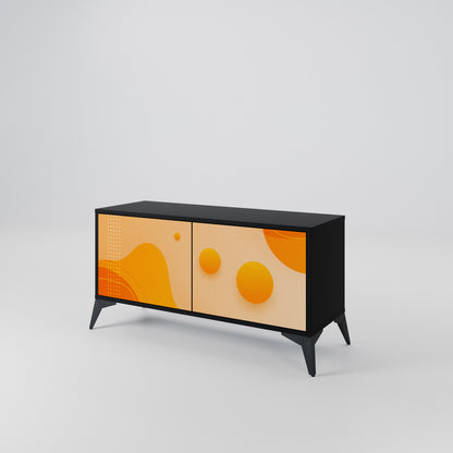ORANGE ARRANGEMENT Mobile TV Compatto a 2 Ante