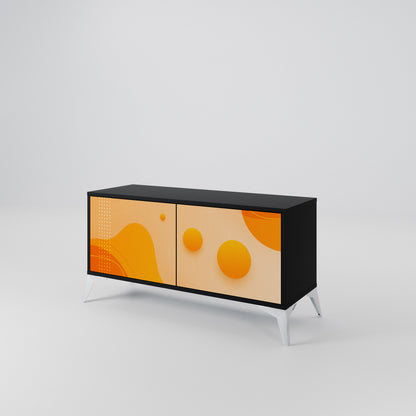 ORANGE ARRANGEMENT Mobile TV Compatto a 2 Ante