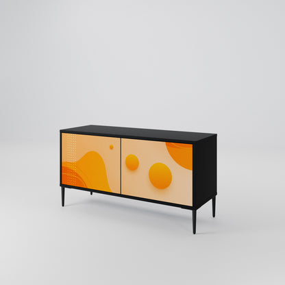 ORANGE ARRANGEMENT Mobile TV Compatto a 2 Ante