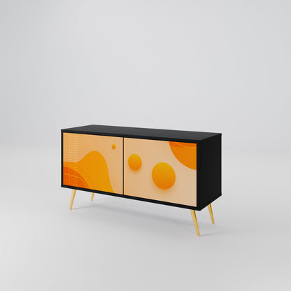 ORANGE ARRANGEMENT Mobile TV Compatto a 2 Ante
