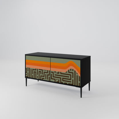 SIMPLE SOLUTIONS Compact 2-Door TV Cabinet