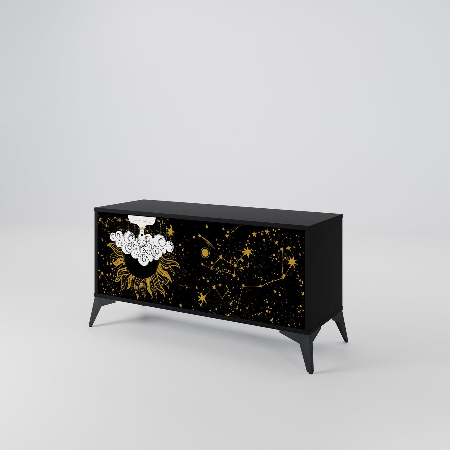 STELLAR CONSTELLATIONS Compact 2-Door TV Cabinet
