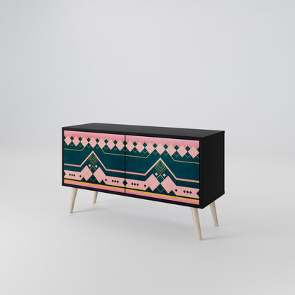 ROYAL COMPOSITION Compact 2-Door TV Cabinet