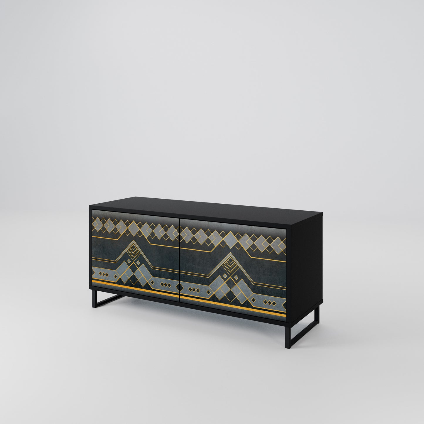 ROYAL ORDINARINESS Compact 2-Door TV Cabinet